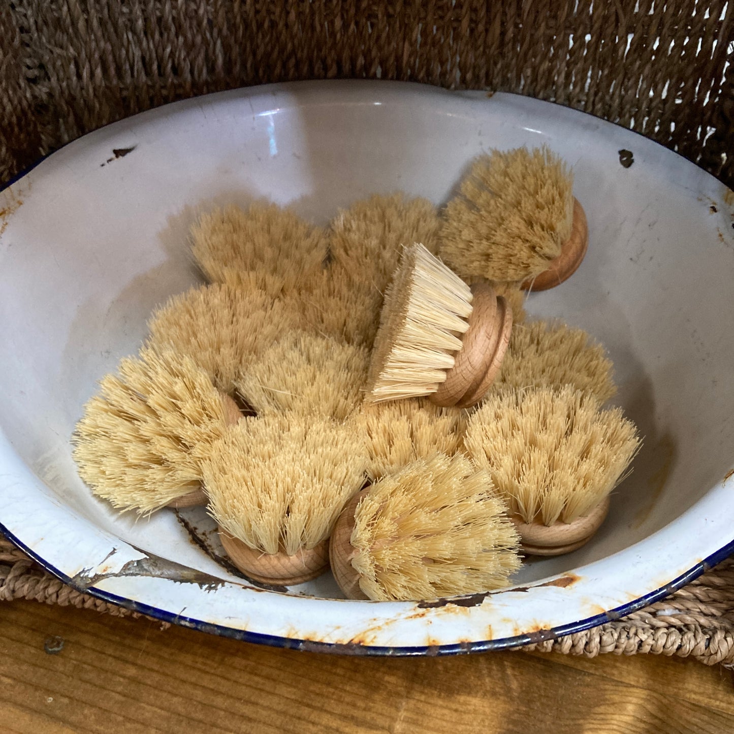 Wood + Horsehair Scrubber